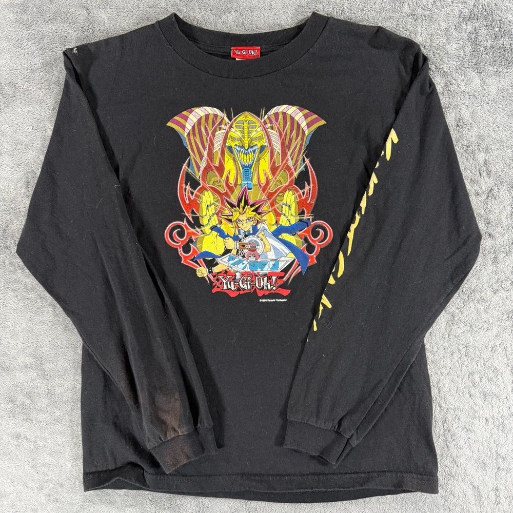Vintage Yu-Gi-Oh! King of Games 1996 Graphic Long Sleeve Yami Yugi Exodia